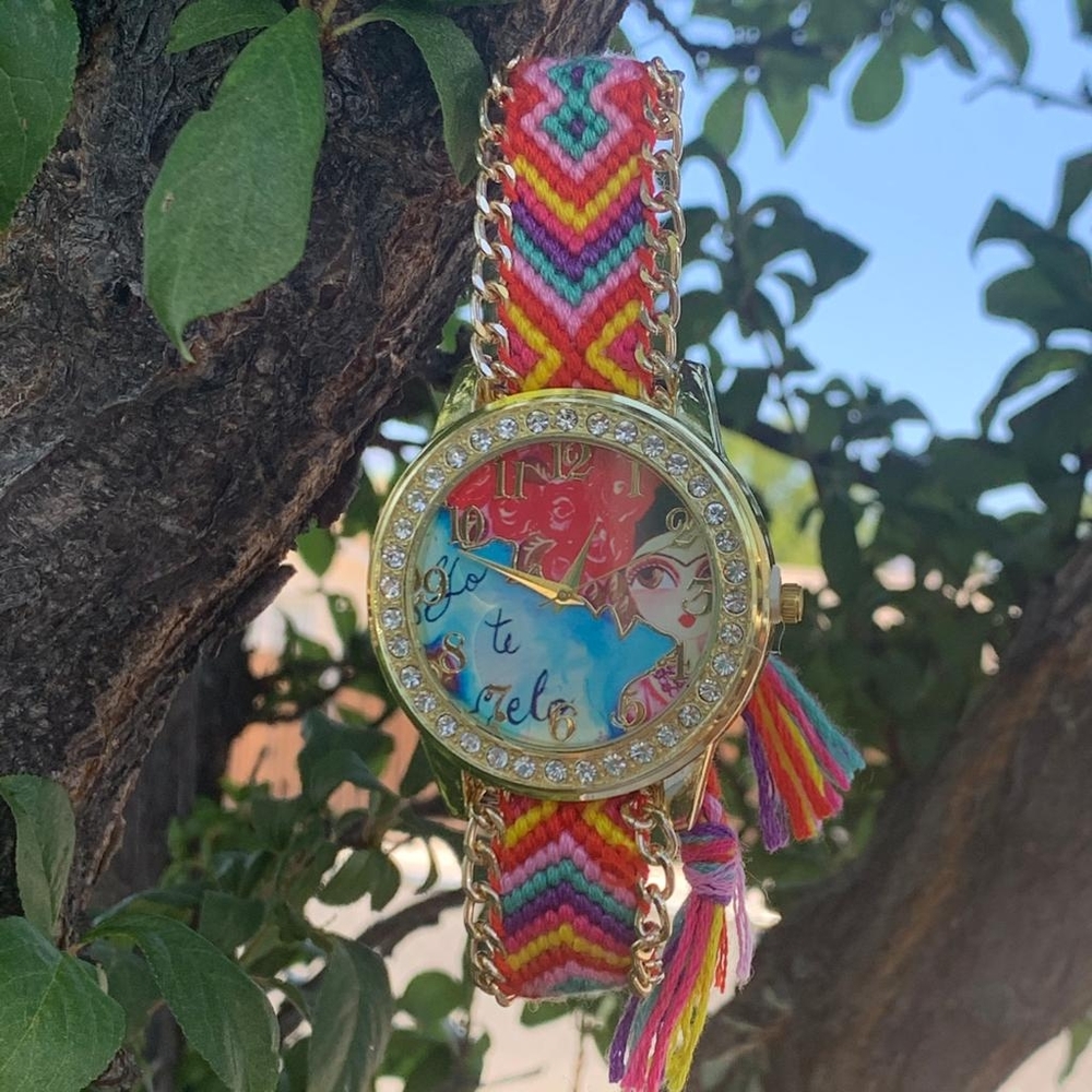 Watch handmade, frida kahlo